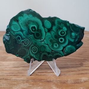 Malachite Crystal Slab 0.36 Pounds